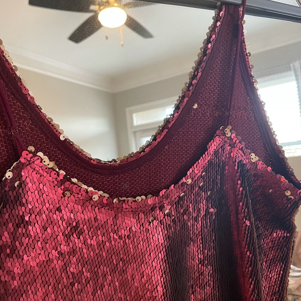 NWOT Free People Red Mini Dress - Picture 8 of 8